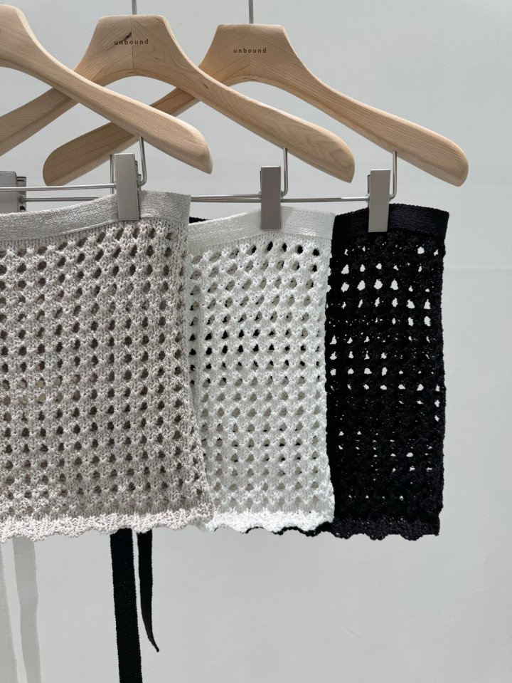 Unbound - Korean Women Fashion - #womensfashion - Scaci Wrap Knit Skirt - 3