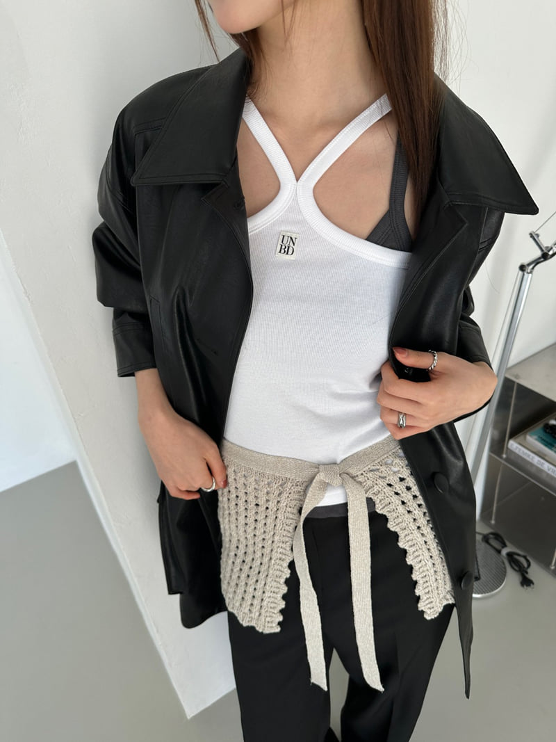 Unbound - Korean Women Fashion - #womensfashion - Scaci Wrap Knit Skirt - 5