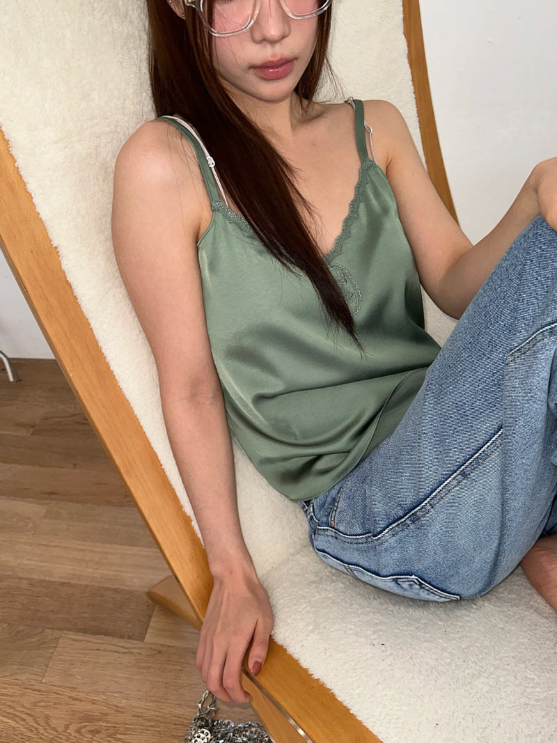Unbound - Korean Women Fashion - #momslook - Melony Sleeveless Top - 4