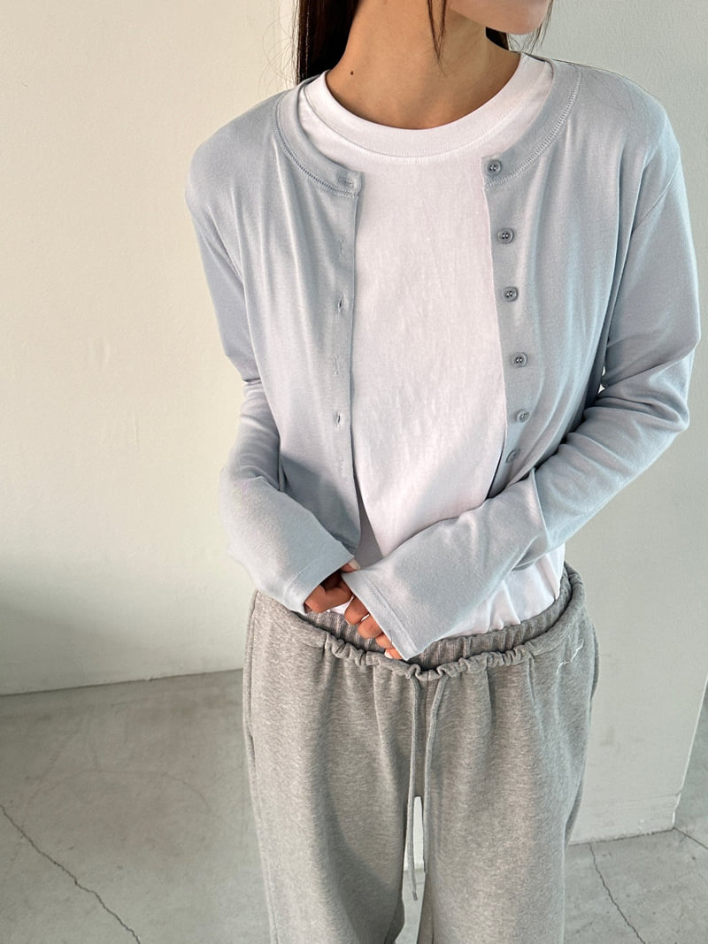 Unbound - Korean Women Fashion - #momslook - Double Slit Tee - 4