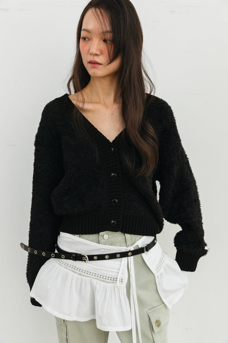 Unbound - Korean Women Fashion - #womensfashion - Curl Wing Cardigan - 7