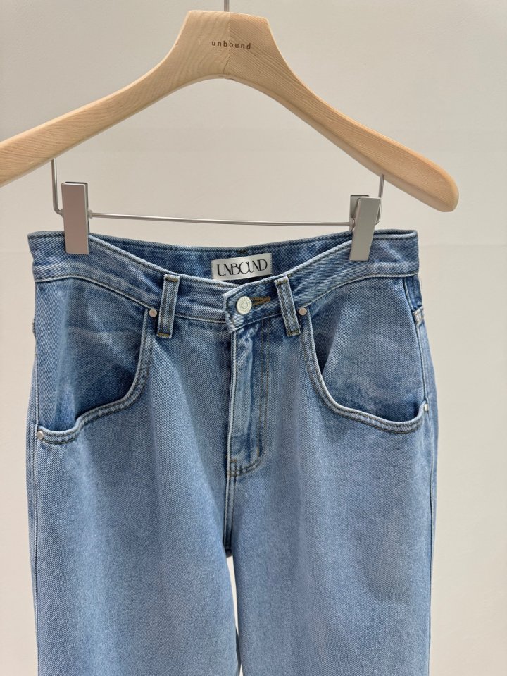 Unbound - Korean Women Fashion - #womensfashion - All Brush Denim Pants - 2