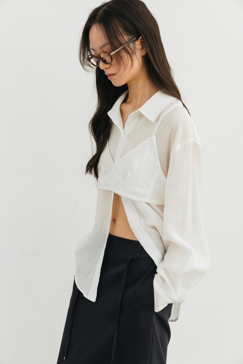 Unbound - Korean Women Fashion - #womensfashion - Frin Bustier Shirt - 8