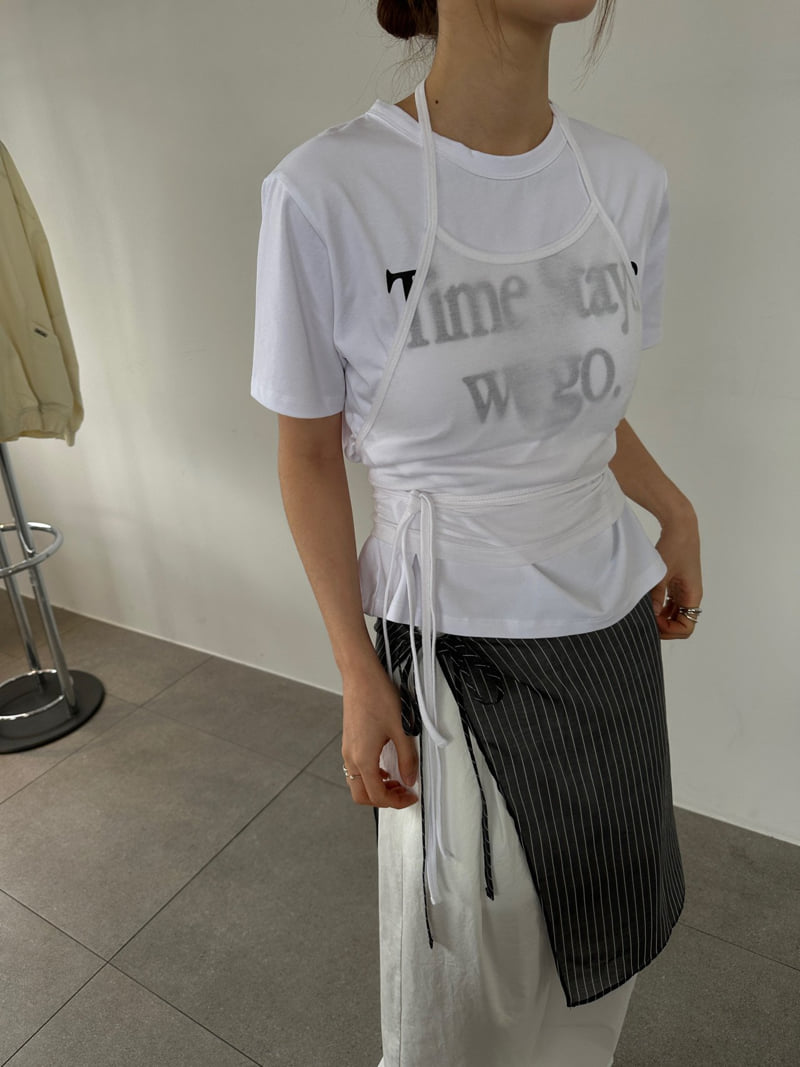 Unbound - Korean Women Fashion - #womensfashion - Time Tee - 3