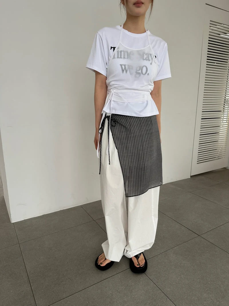 Unbound - Korean Women Fashion - #womensfashion - Time Tee - 5