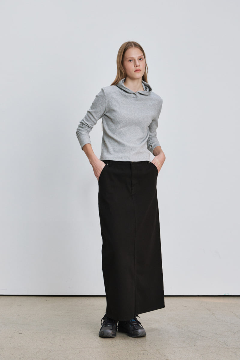 Understanding - Korean Women Fashion - #momslook - Long Denim Skirt - 5