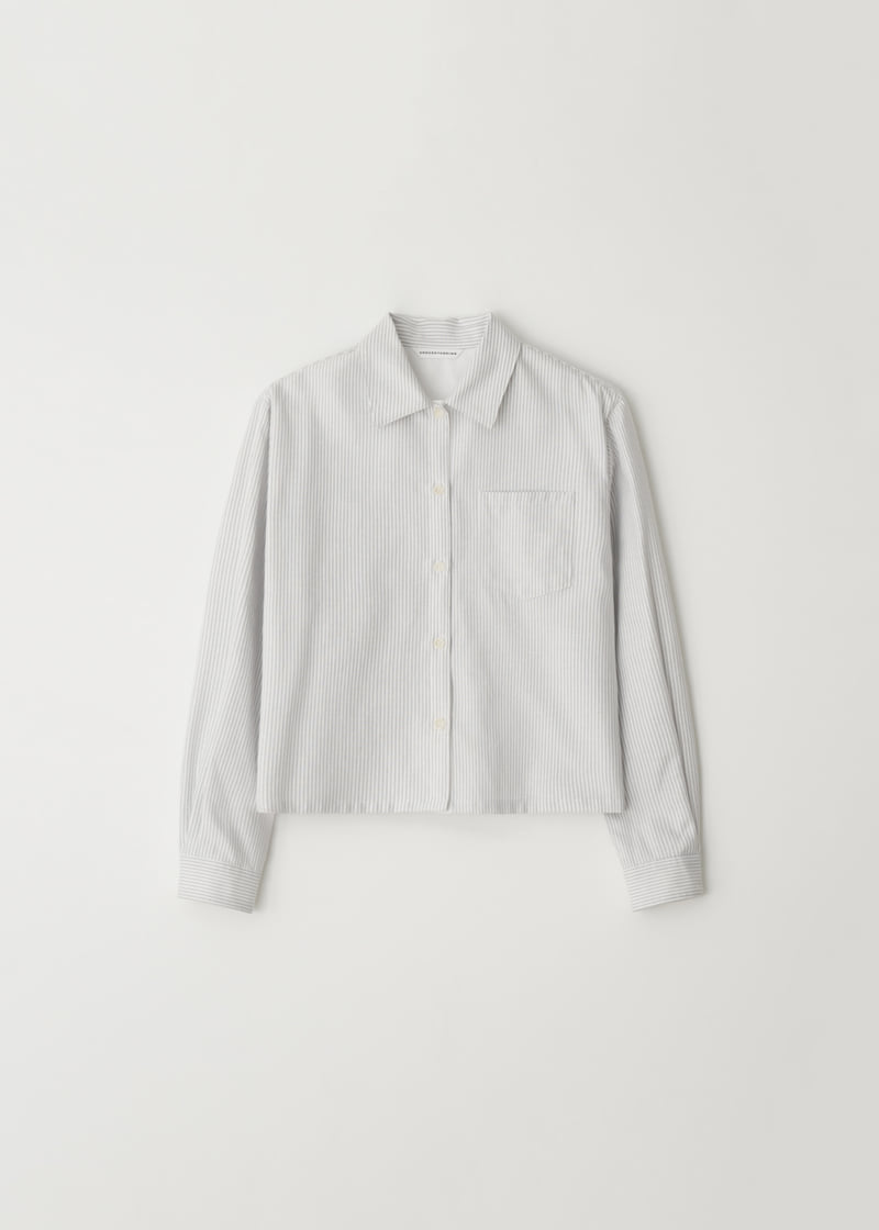 Understanding - Korean Women Fashion - #momslook - City Stripe Shirt - 12