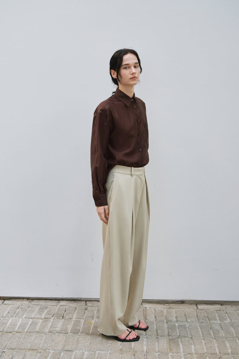 Understanding - Korean Women Fashion - #momslook - Build Tuck Pants - 2