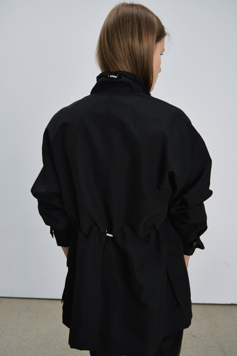 Understanding - Korean Women Fashion - #momslook - Pocket High Neck Coat Jackeet - 10