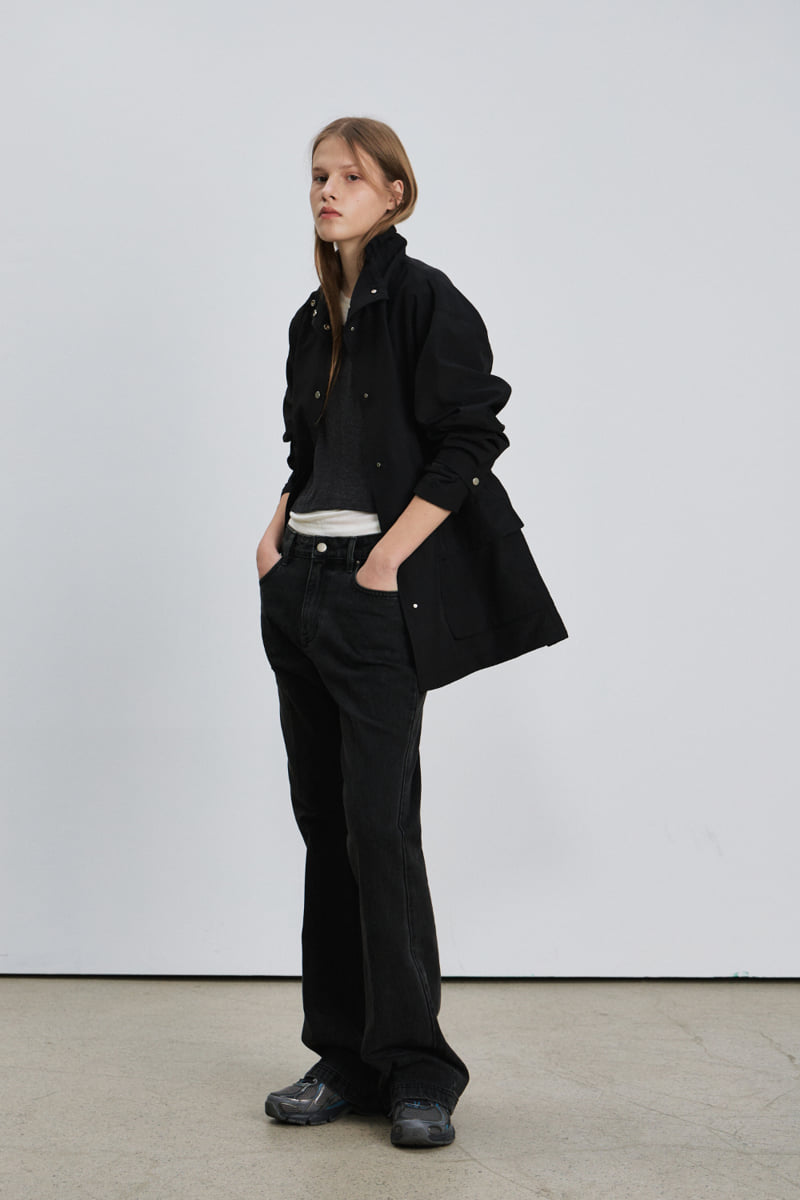 Understanding - Korean Women Fashion - #momslook - Pocket High Neck Coat Jackeet - 8