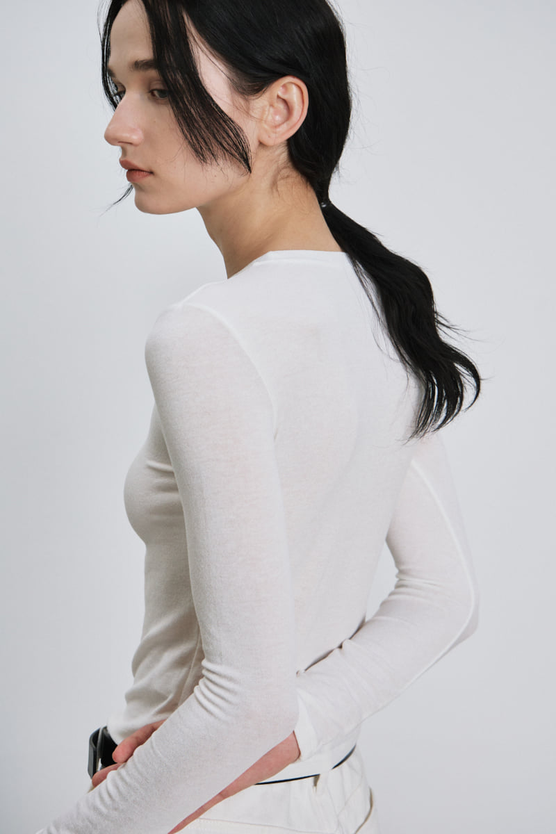 Understanding - Korean Women Fashion - #momslook - Four Seasons Tee - 6