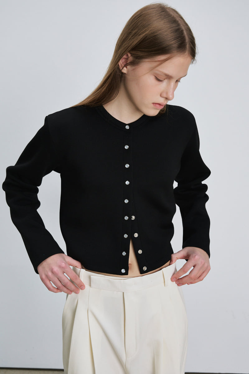 Understanding - Korean Women Fashion - #momslook - Dotto Button Cardigan - 6