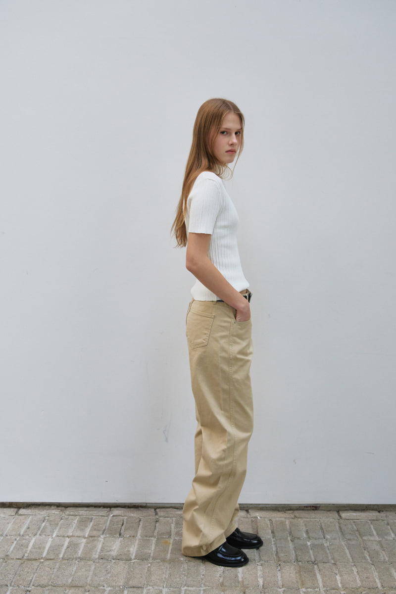 Understanding - Korean Women Fashion - #momslook - Cotton Denim Pants - 2