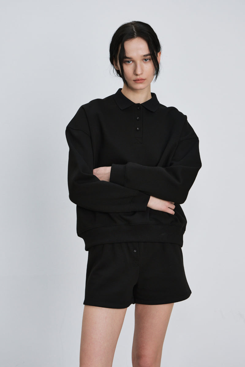 Understanding - Korean Women Fashion - #momslook - Box PK Collar Tee - 3