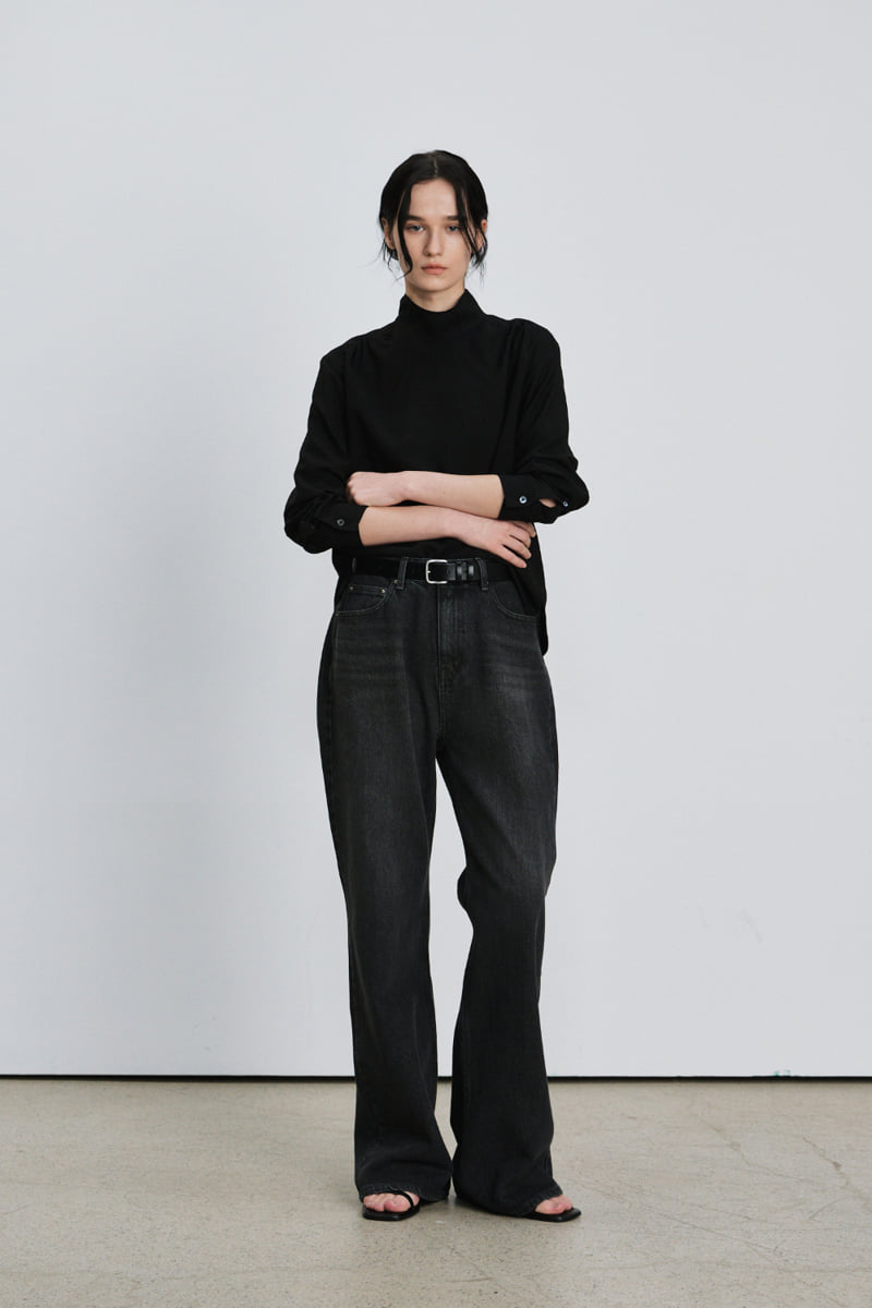 Understanding - Korean Women Fashion - #pursuepretty - High Neck Blouse - 5