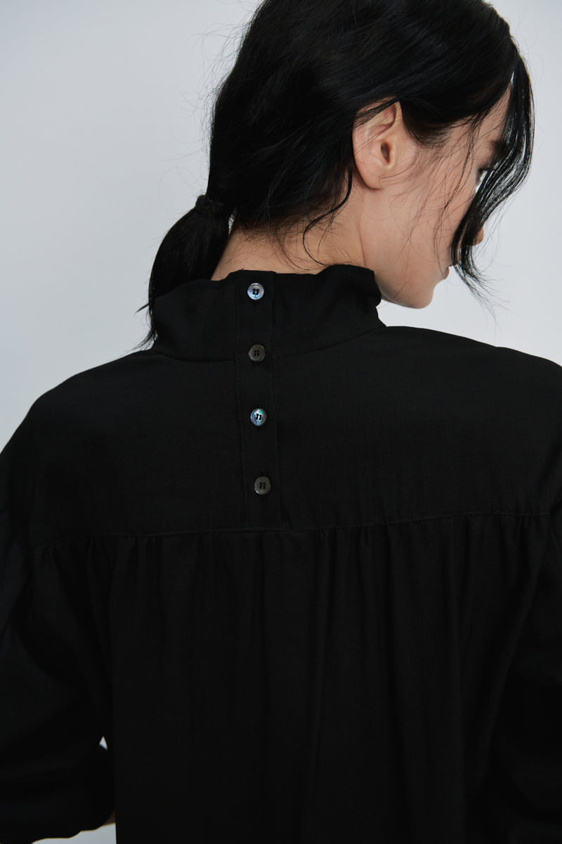Understanding - Korean Women Fashion - #romanticstyle - High Neck Blouse - 7