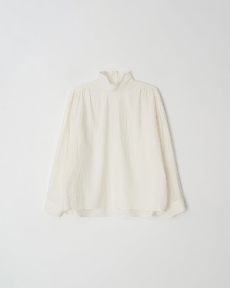 Understanding - Korean Women Fashion - #thelittlethings - High Neck Blouse - 10