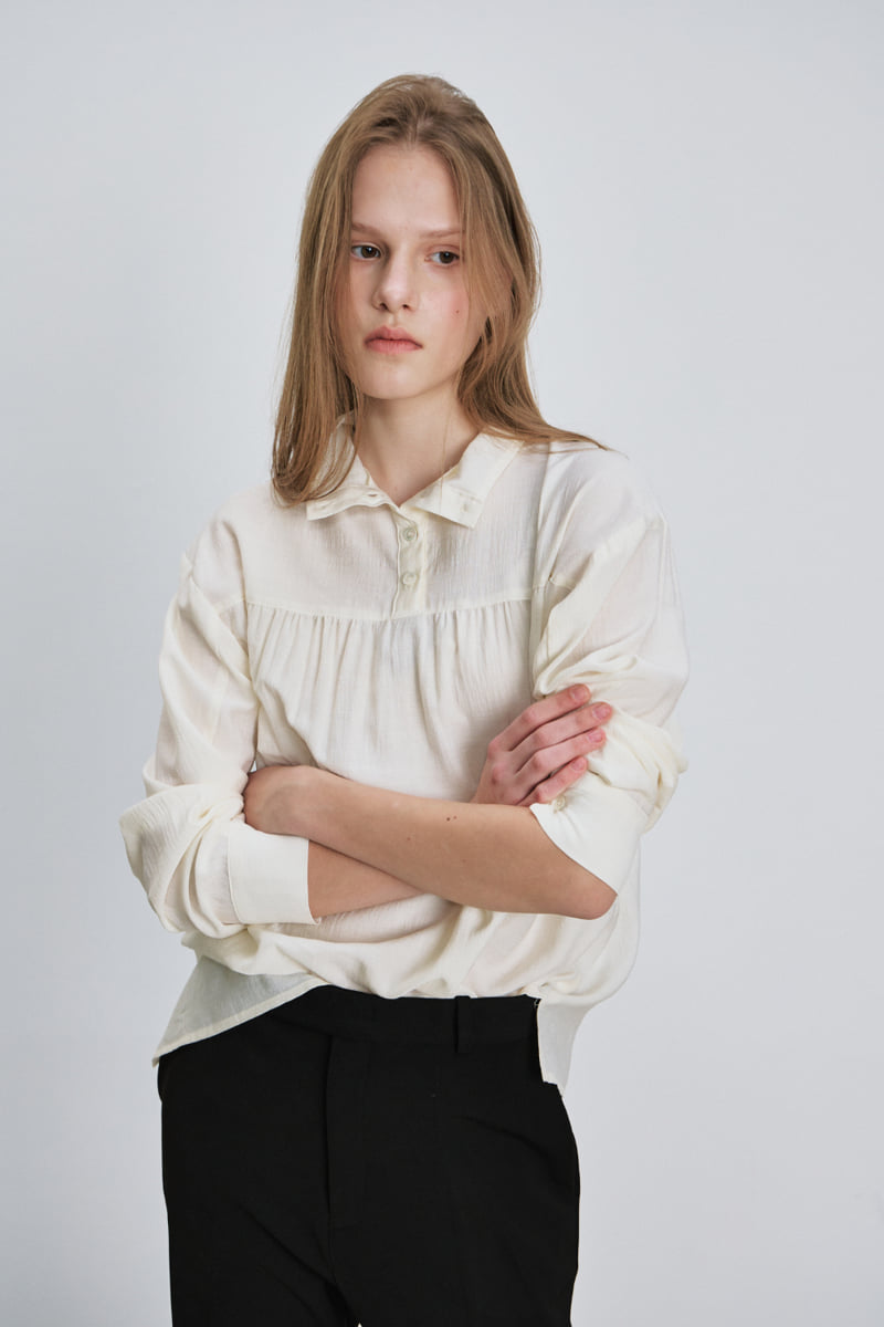 Understanding - Korean Women Fashion - #vintageinspired - High Neck Blouse - 3