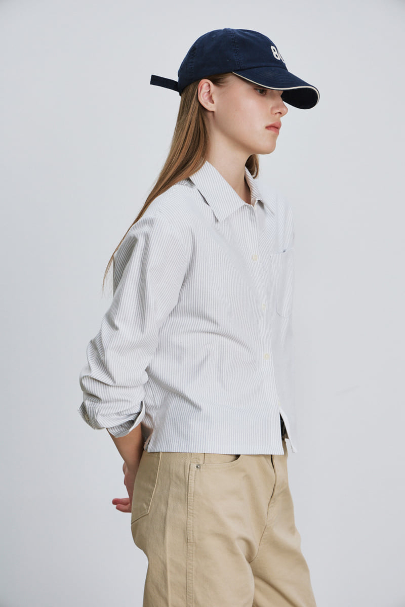 Understanding - Korean Women Fashion - #vintagekidsstyle - City Stripe Shirt - 5