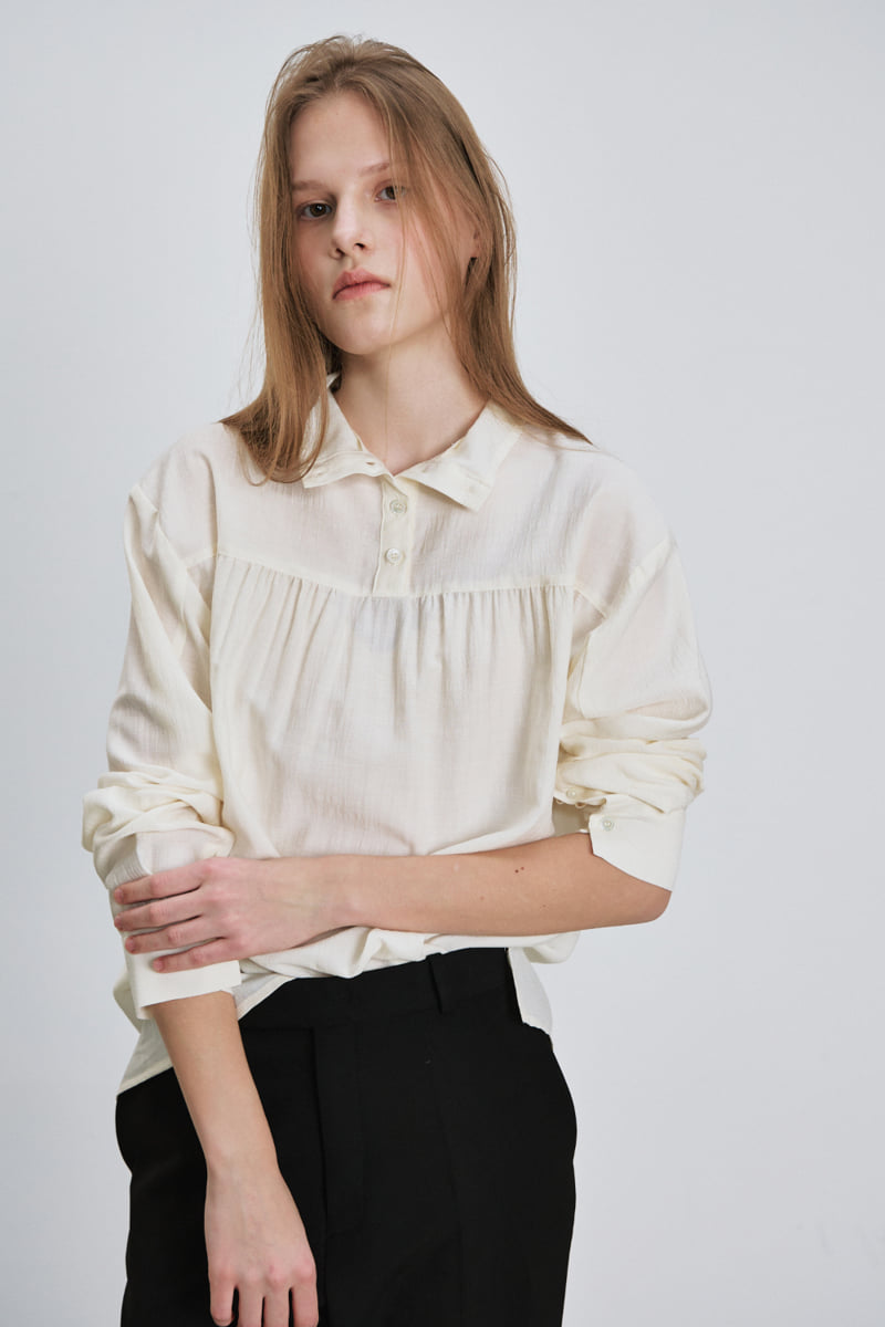 Understanding - Korean Women Fashion - #vintageinspired - High Neck Blouse - 4