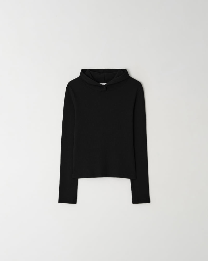 Understanding - Korean Women Fashion - #womensfashion - Waffle Hood Tee - 10