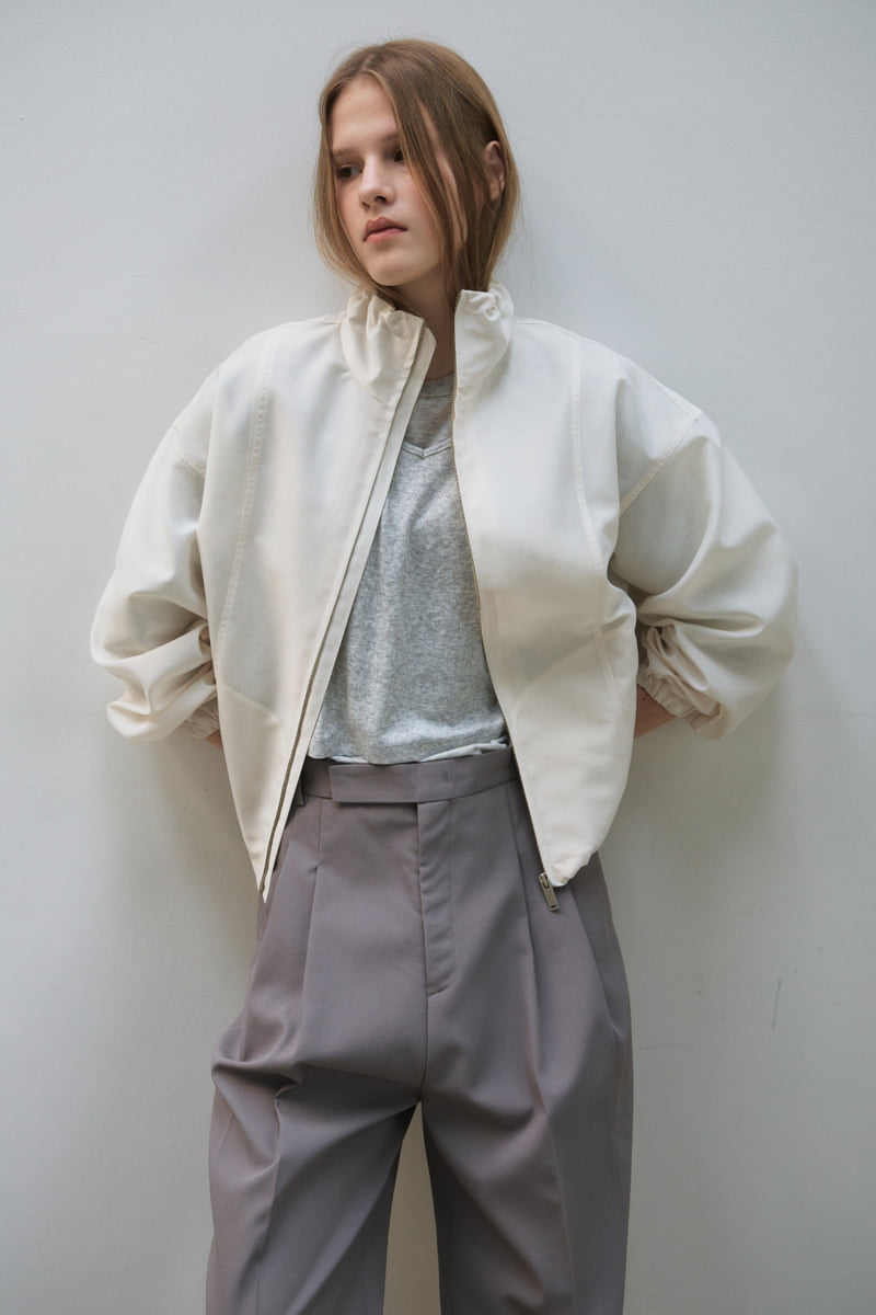 Understanding - Korean Women Fashion - #momslook - See Through Blouson - 4