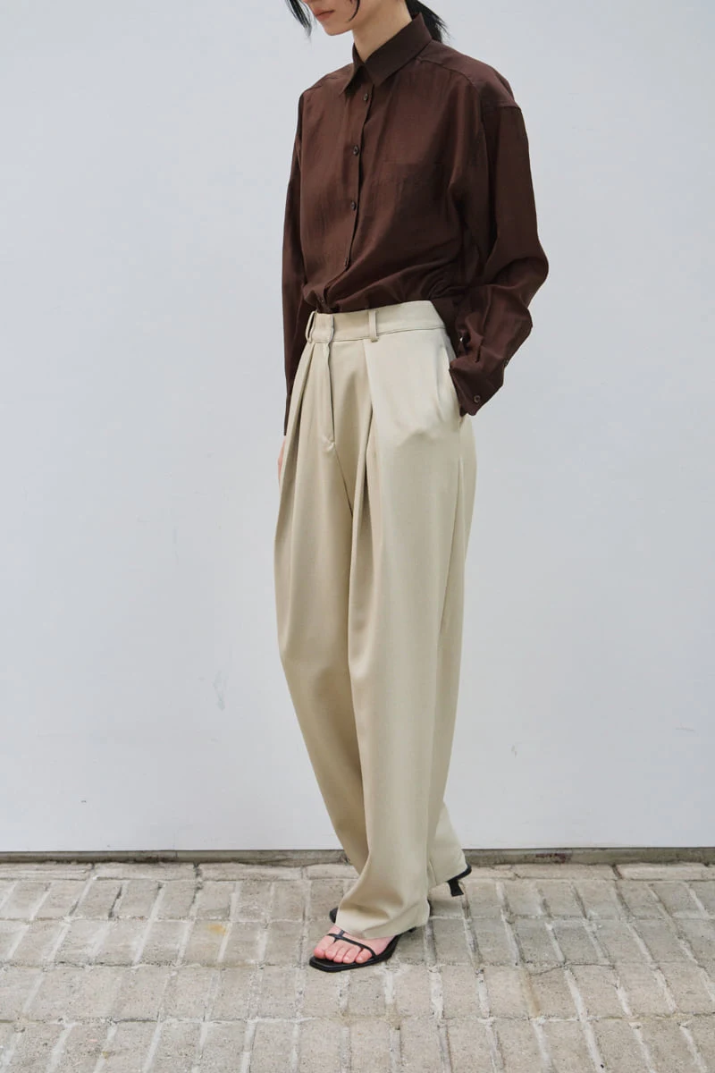Understanding - Korean Women Fashion - #womensfashion - Build Tuck Pants - 3