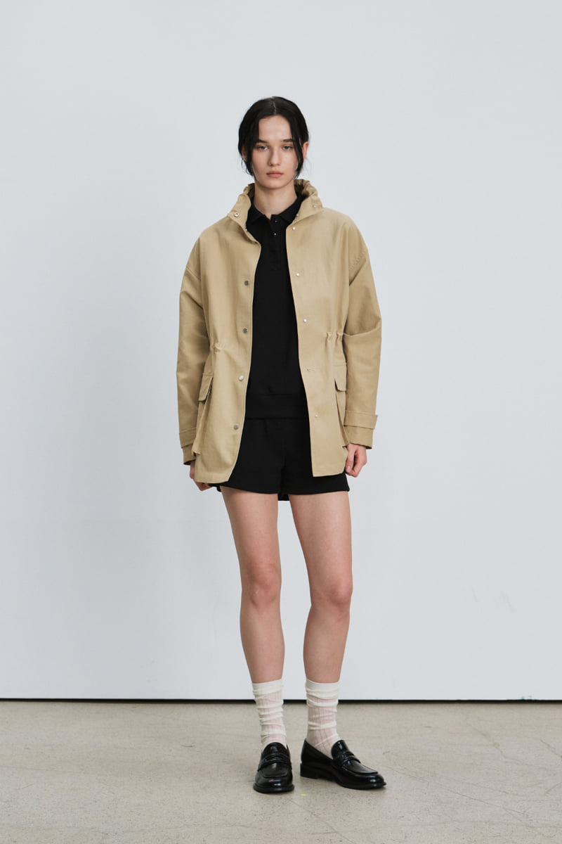 Understanding - Korean Women Fashion - #womensfashion - Pocket High Neck Coat Jackeet