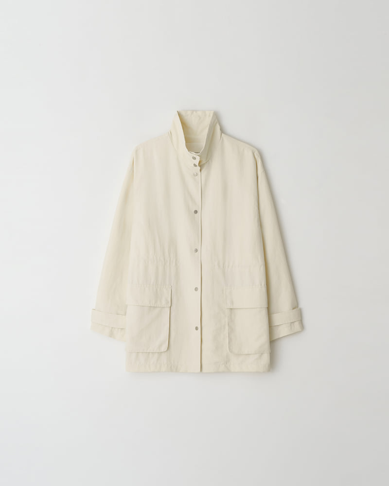 Understanding - Korean Women Fashion - #womensfashion - Pocket High Neck Coat Jackeet - 11