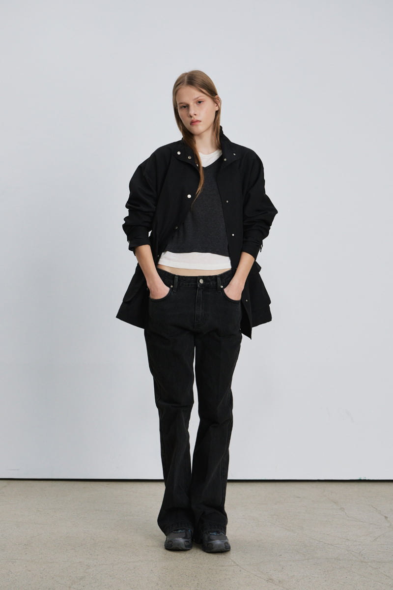 Understanding - Korean Women Fashion - #womensfashion - Pocket High Neck Coat Jackeet - 7