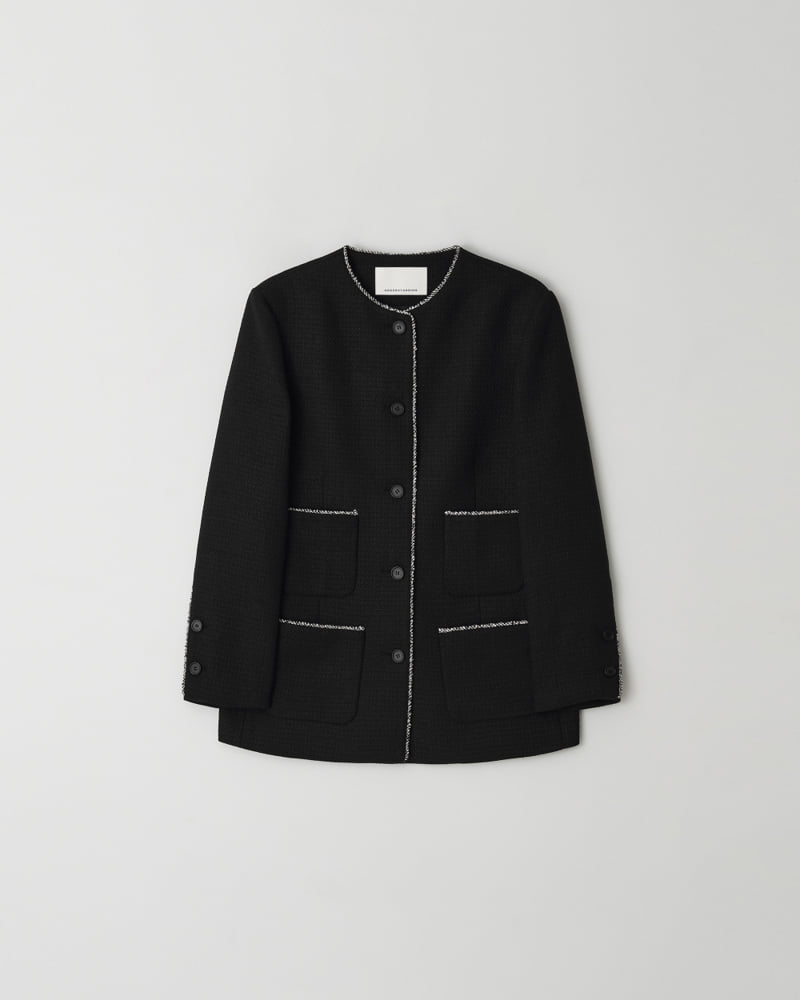Understanding - Korean Women Fashion - #womensfashion - Tweed Colored Jacket - 10