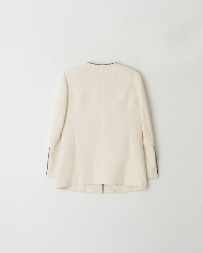 Understanding - Korean Women Fashion - #womensfashion - Tweed Colored Jacket - 12