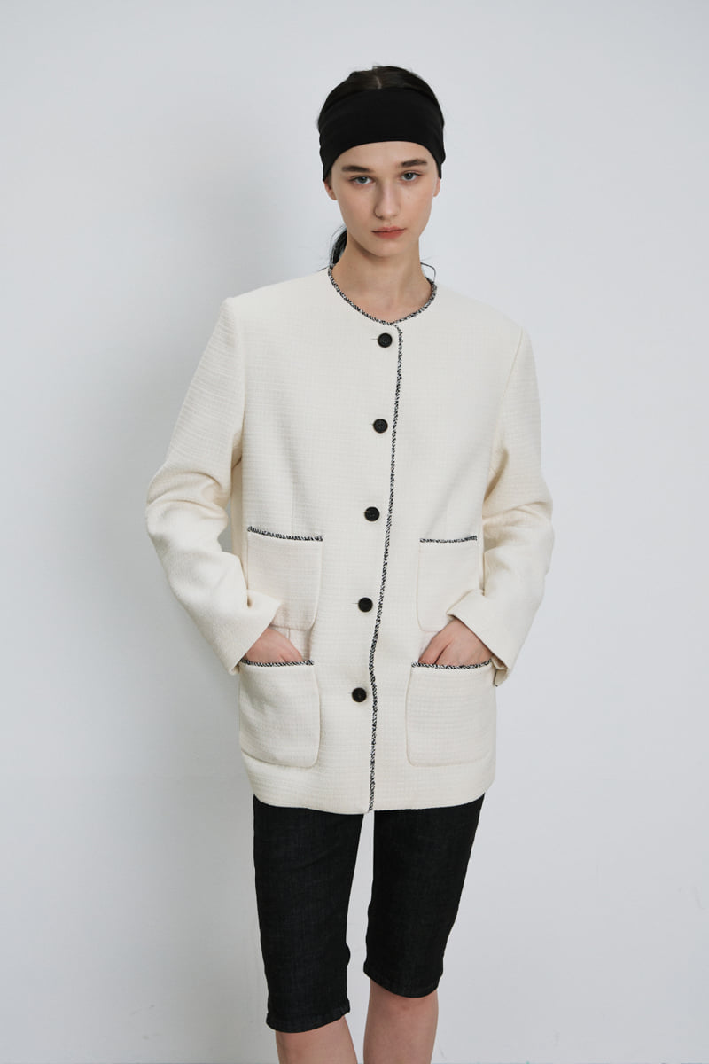 Understanding - Korean Women Fashion - #womensfashion - Tweed Colored Jacket - 8