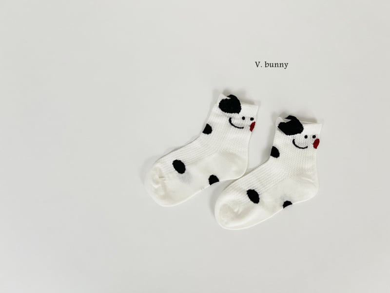 V Bunny - Korean Children Fashion - #kidzfashiontrend - Polka Dot Socks Set - 4