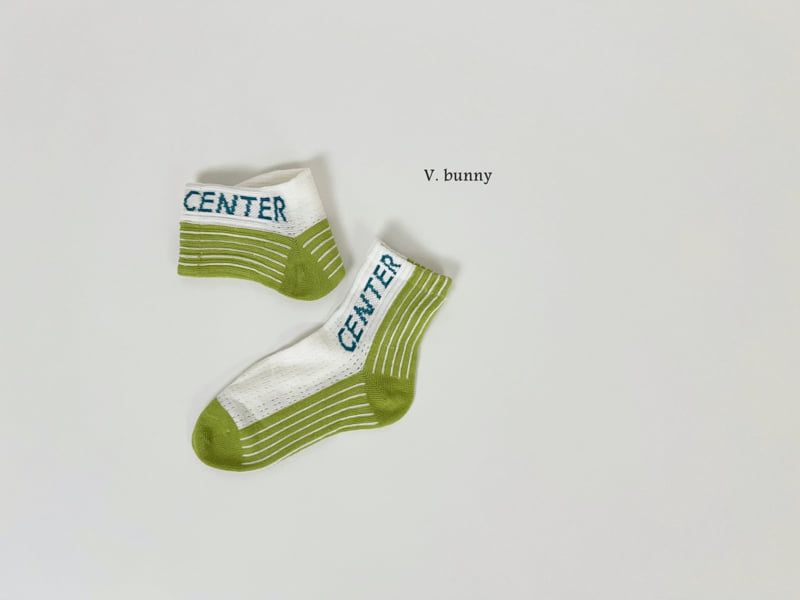 V Bunny - Korean Children Fashion - #Kfashion4kids - Center Socks Set - 10