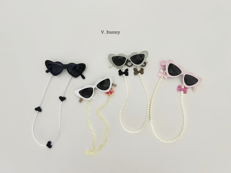 V Bunny - Korean Children Fashion - #Kfashion4kids - Heart Sunglasses