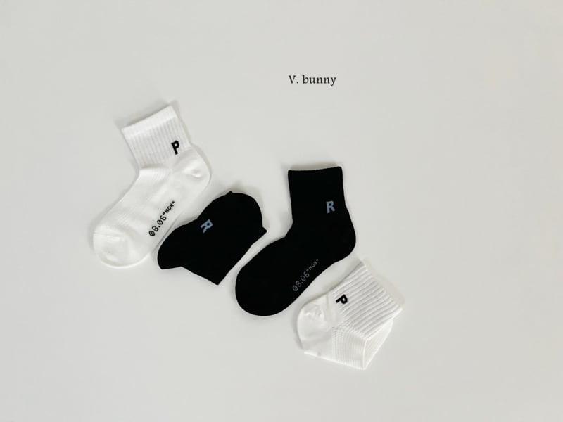 V Bunny - Korean Children Fashion - #Kfashion4kids - Stripe Socks Set - 11