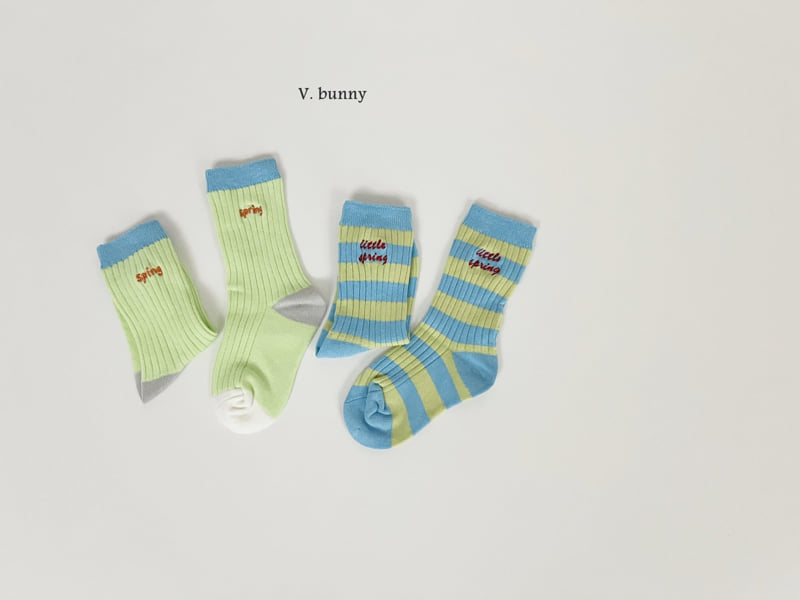 V Bunny - Korean Children Fashion - #childofig - Snail Socks Set - 8