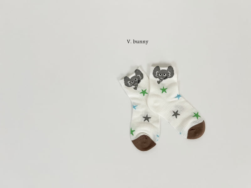 V Bunny - Korean Children Fashion - #childofig - Puppy Socks Set - 6