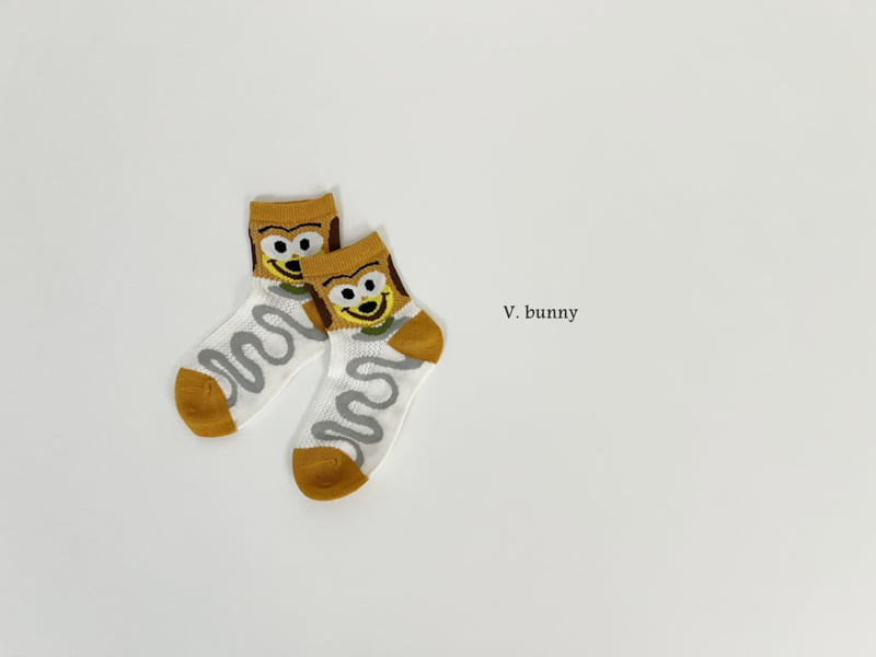 V Bunny - Korean Children Fashion - #childofig - Animal Socks Set - 3