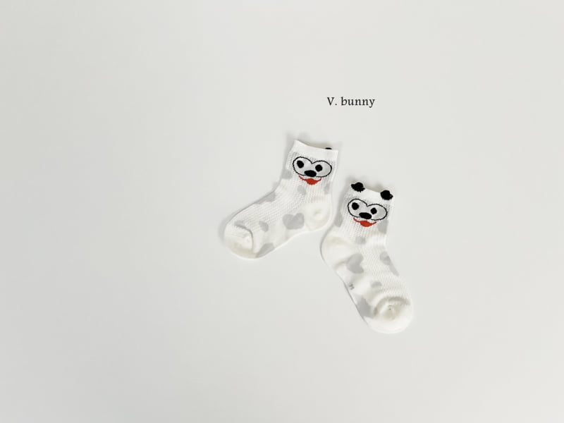 V Bunny - Korean Children Fashion - #childofig - Animal Socks Set - 4