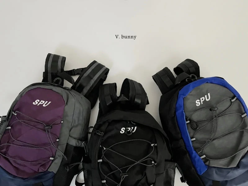 V Bunny - Korean Children Fashion - #childofig - Spu Backpack - 3