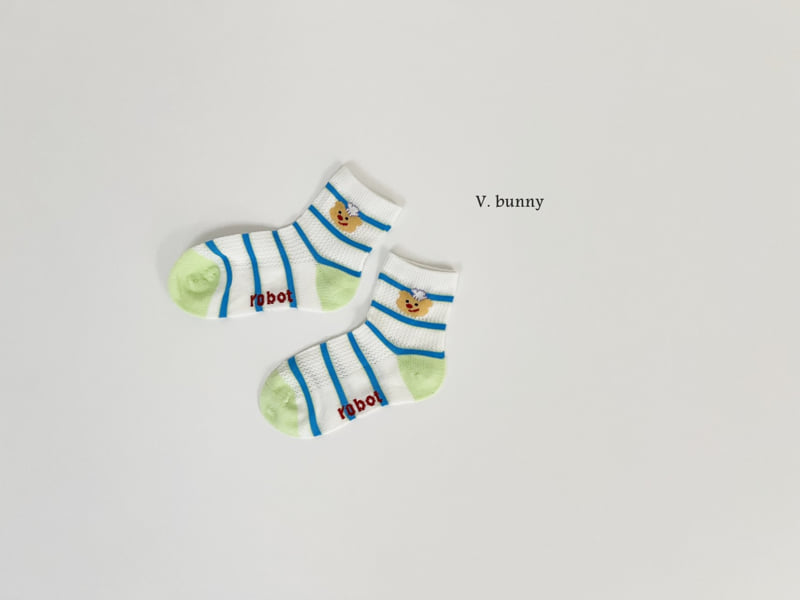 V Bunny - Korean Children Fashion - #childrensboutique - Find Fun Socks Set - 8