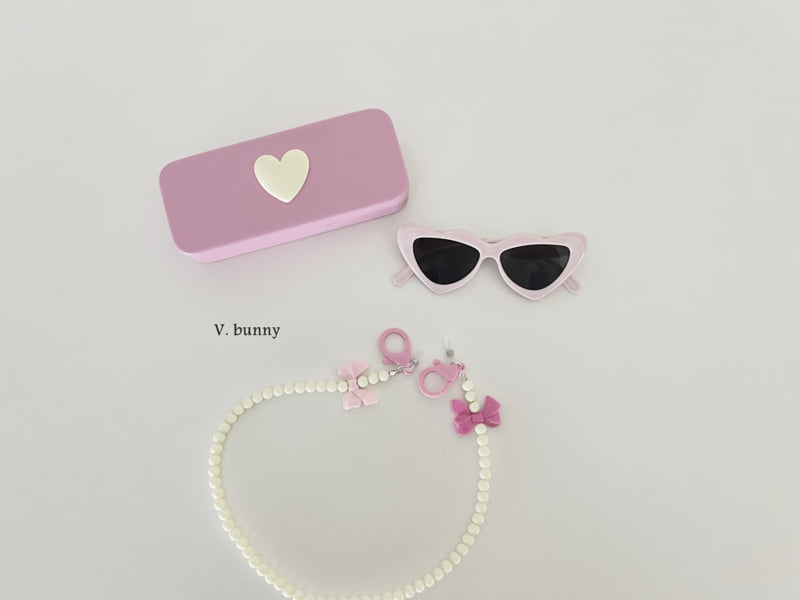 V Bunny - Korean Children Fashion - #childrensboutique - Heart Sunglasses - 8
