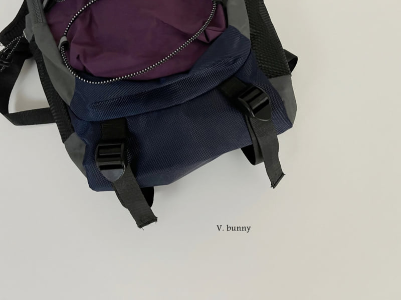 V Bunny - Korean Children Fashion - #designkidswear - Spu Backpack - 6