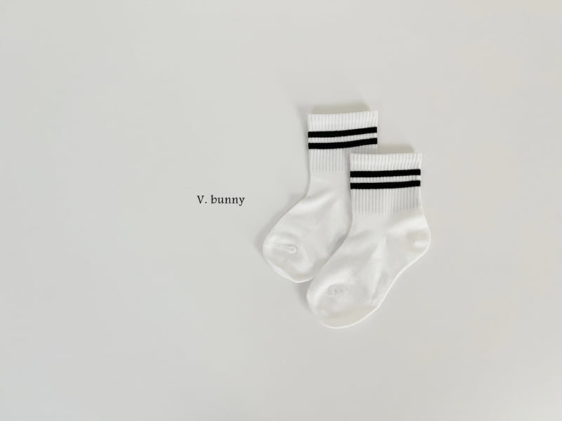 V Bunny - Korean Children Fashion - #designkidswear - Best Socks Set - 10