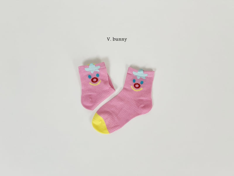 V Bunny - Korean Children Fashion - #discoveringself - Tomato Socks Set - 8