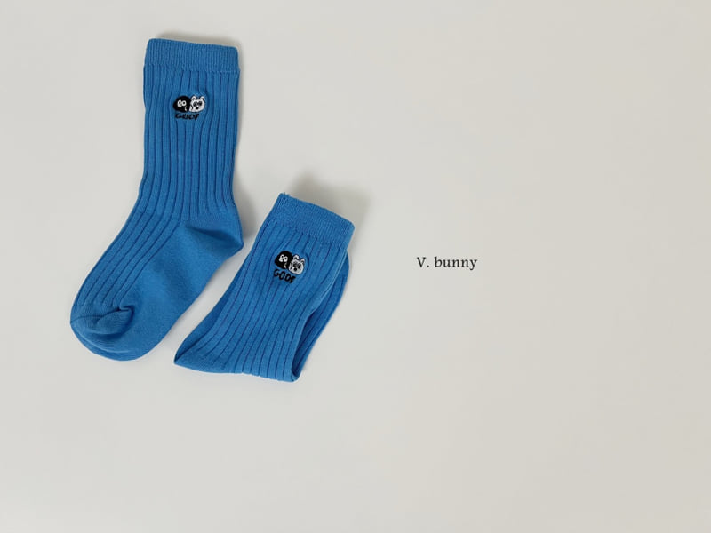 V Bunny - Korean Children Fashion - #fashionkids - Basketball Socks Set - 5