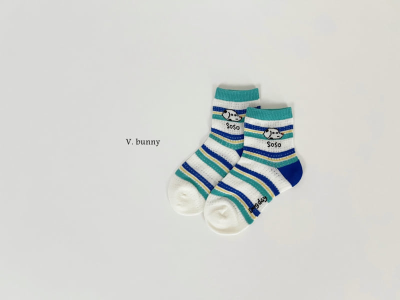 V Bunny - Korean Children Fashion - #discoveringself - Lucky Dog Socks Set - 4