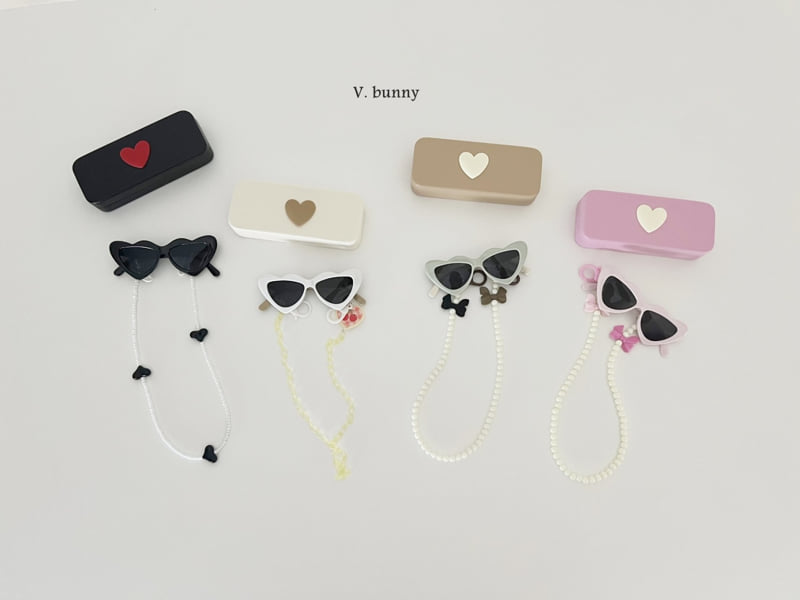 V Bunny - Korean Children Fashion - #kidsshorts - Heart Sunglasses - 12